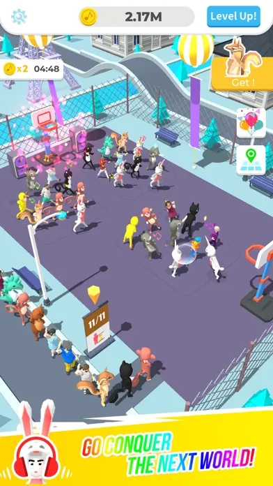 Idle Square Dance スクリーンショット
