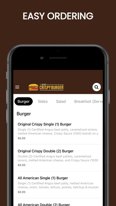 Captures d'écran de Eat Crispy Burger
