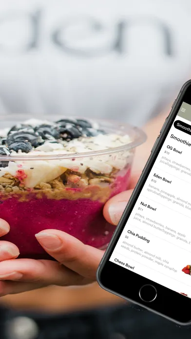 Eden Smoothies سکرین شاٹس