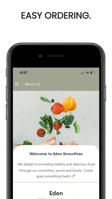 Eden Smoothies سکرین شاٹس