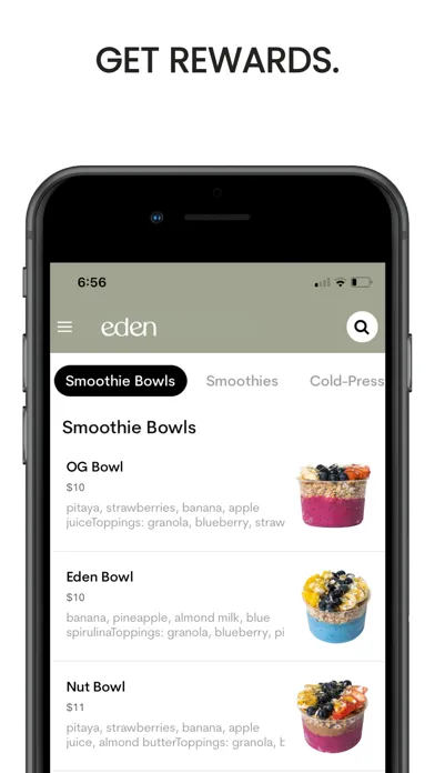 Eden Smoothies سکرین شاٹس
