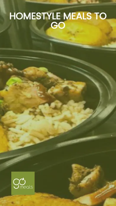 Capturas de tela do Go Meals Express