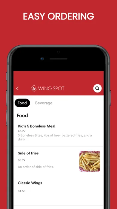 Wing Spot 스크린샷