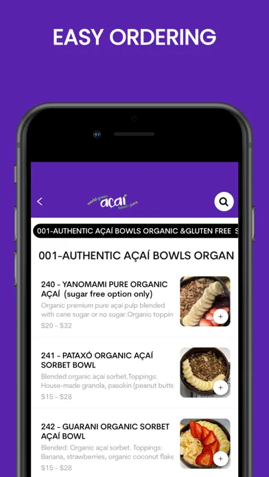 World Green Açai Bowl Juice Screenshots