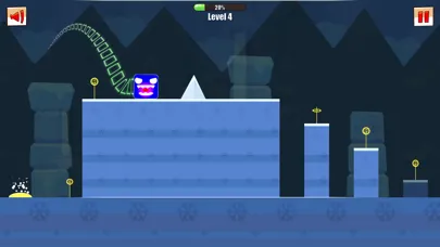 Tangkapan layar Square Dash GeoMetry jump fast