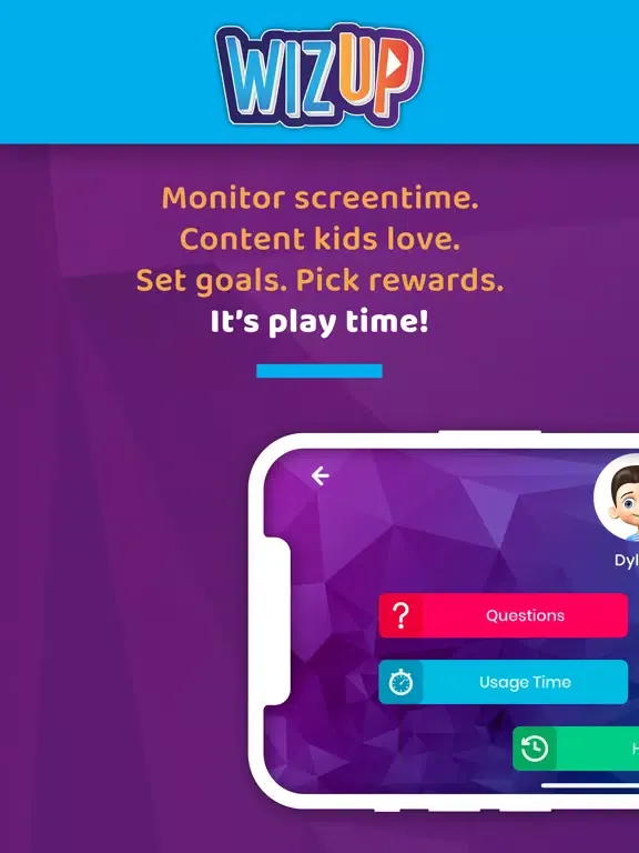 WizUp - Learn with Screen Time iPad 應用截圖