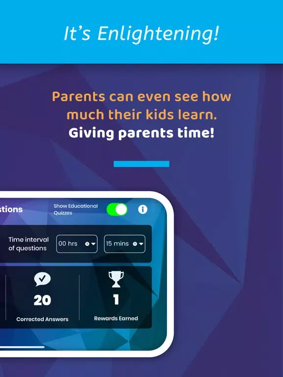 WizUp - Learn with Screen Time iPad 應用截圖