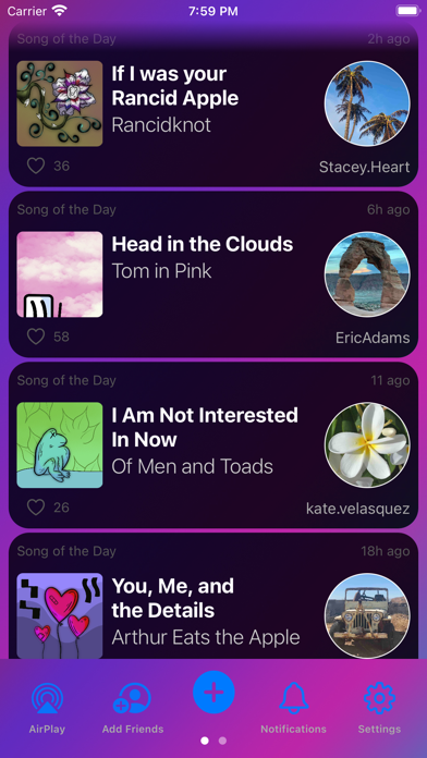 Ảnh chụp màn hình của Harmoni Music-Sharing