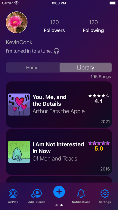 Ảnh chụp màn hình của Harmoni Music-Sharing
