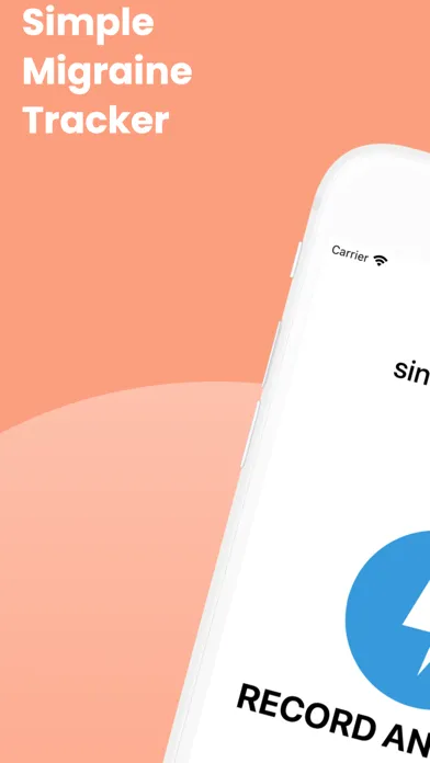 Screenshot di Simple Migraine Tracker