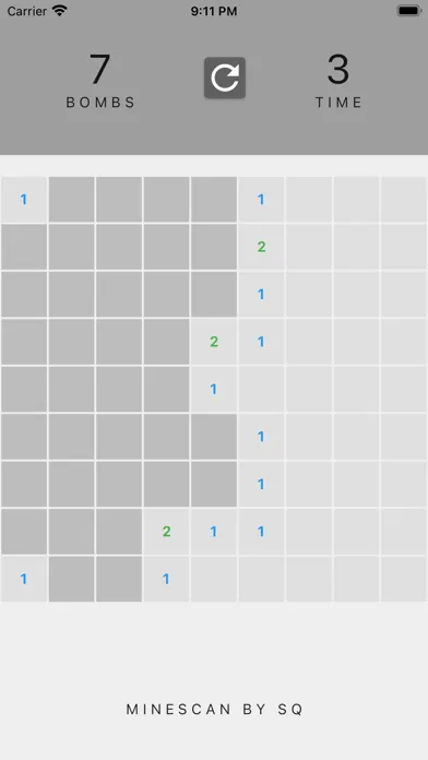 Captures d'écran de Mine Scan - Minesweeper