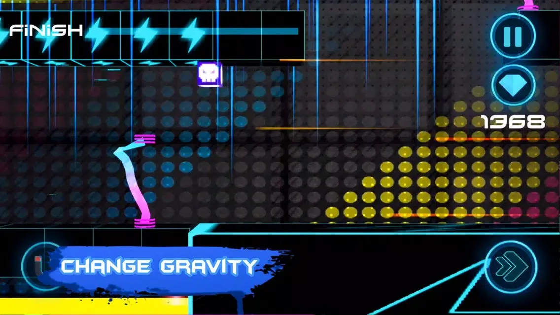 Dubstep Square Dash GeoMetry Screenshots