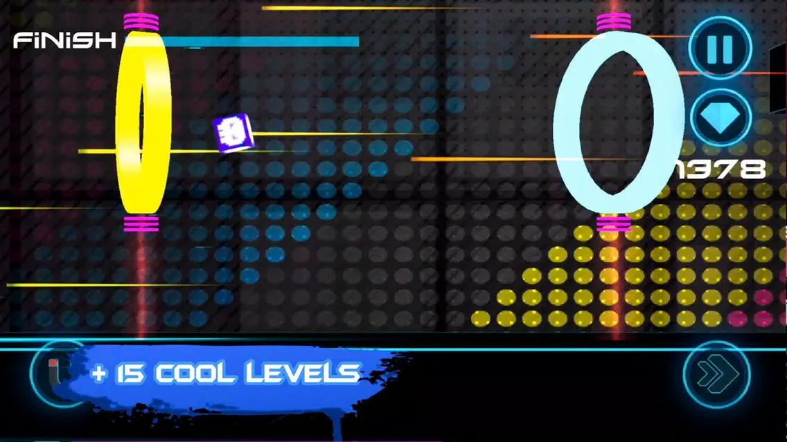 Dubstep Square Dash GeoMetry Screenshots