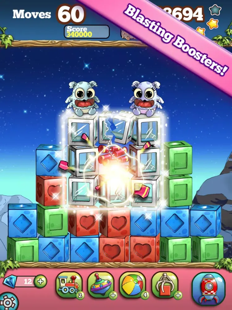 Baby Blocks - Puzzle Monsters! iPad 應用截圖
