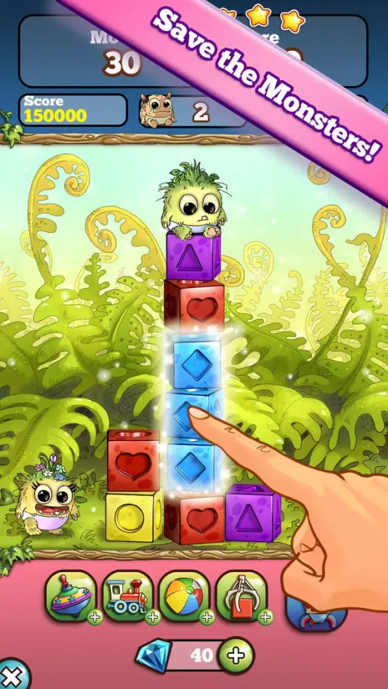 Baby Blocks - Puzzle Monsters!應用截圖