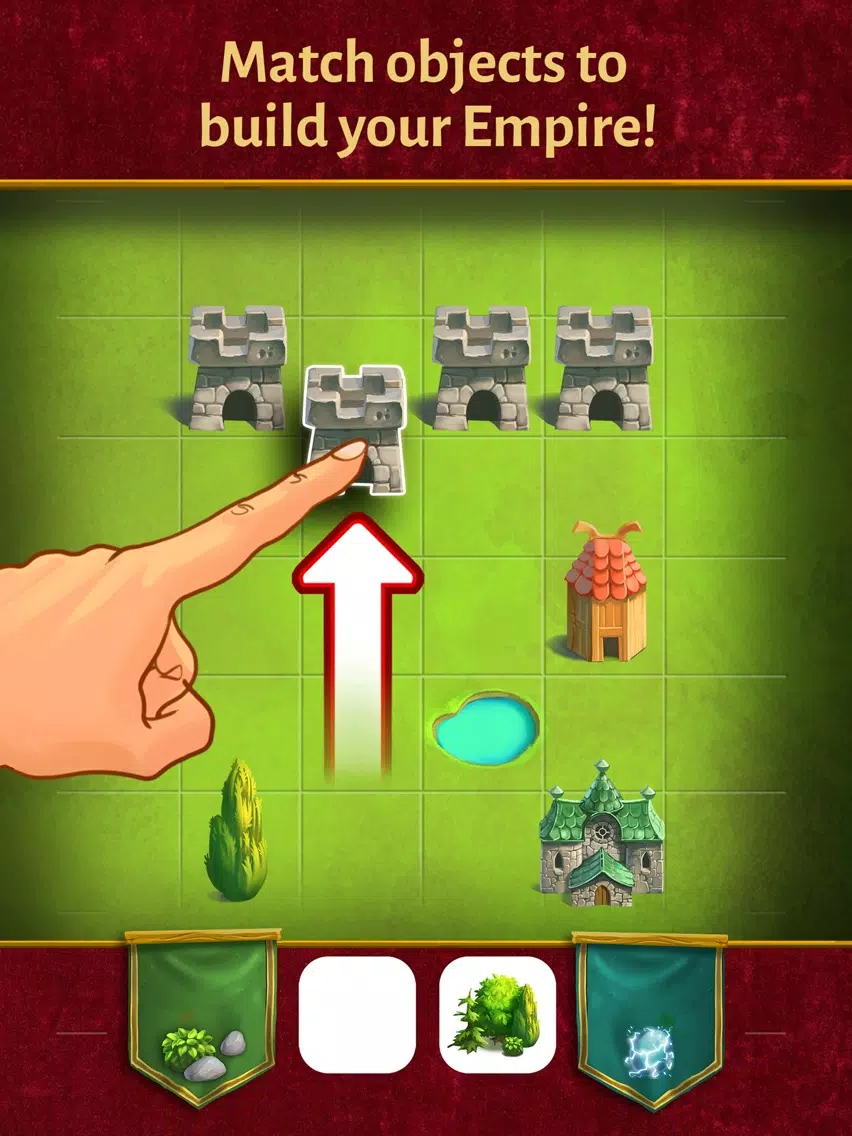 ภาพหน้าจอของ Farms & Castles iPad 