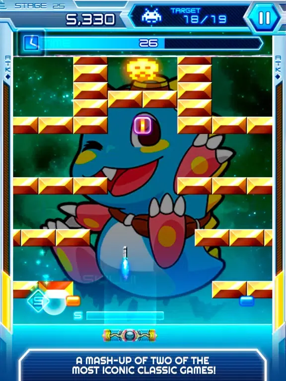Arkanoid vs Space Invaders iPad  Screenshots