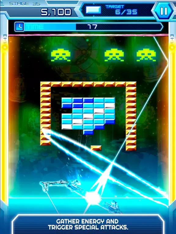 Arkanoid vs Space Invaders iPad  Screenshots
