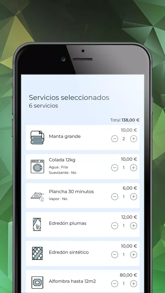 H10 Lavandería应用截图