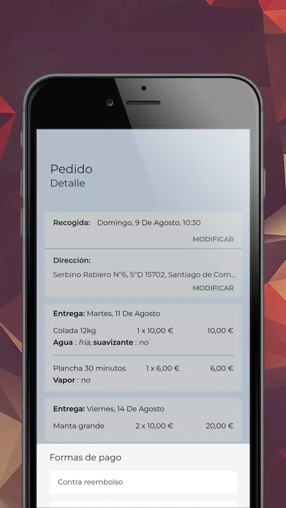 H10 Lavandería应用截图