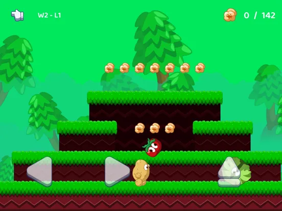 Capturas de tela do Potato Dave iPad 