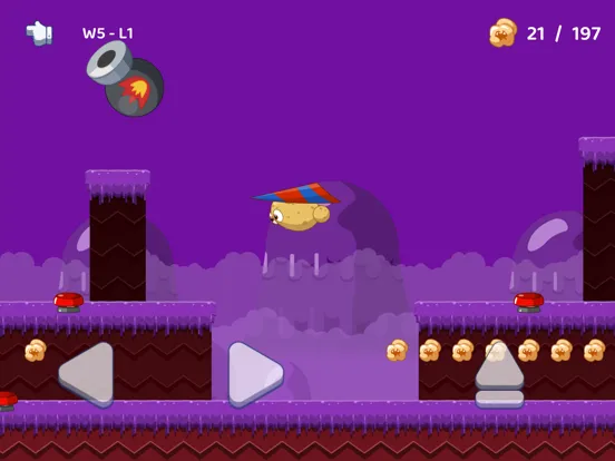 Capturas de tela do Potato Dave iPad 