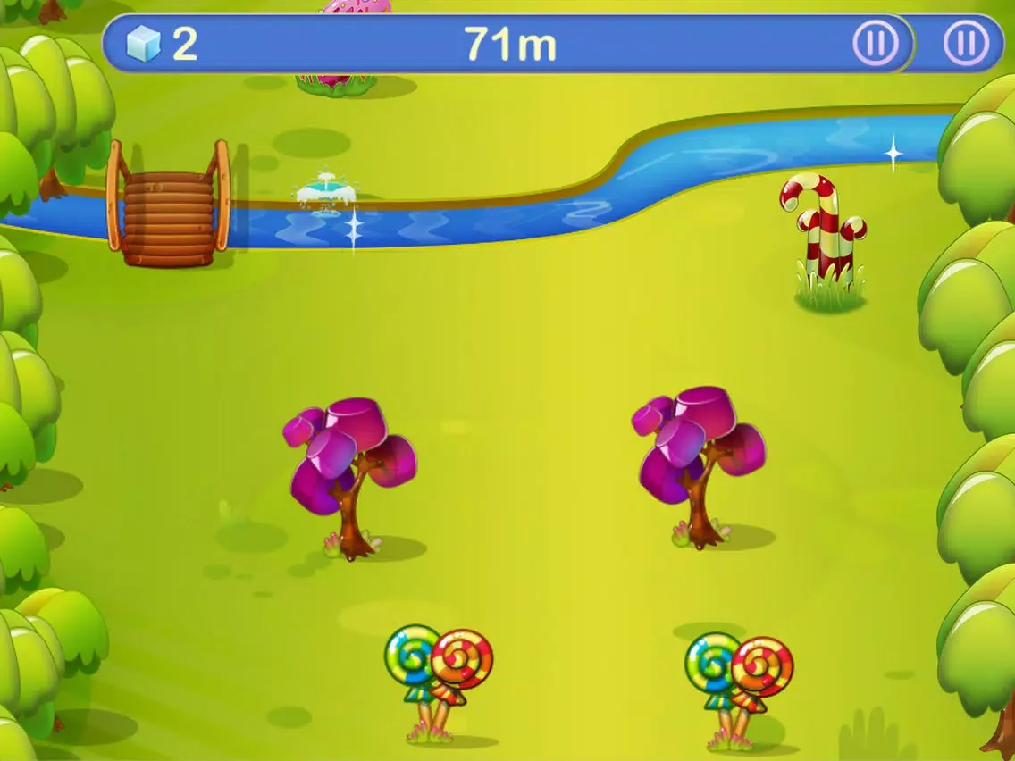 Ảnh chụp màn hình của Candy Run - Sweet Land iPad 