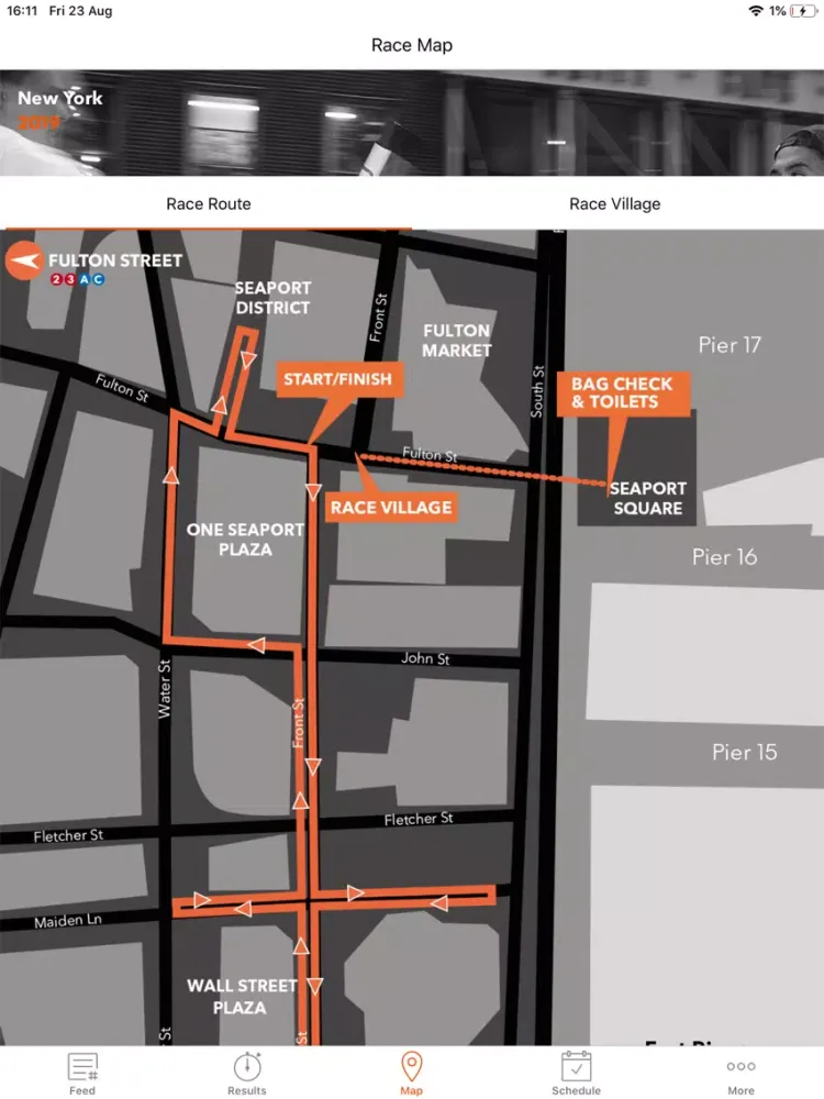 Bloomberg Square Mile Relay iPad  スクリーンショット