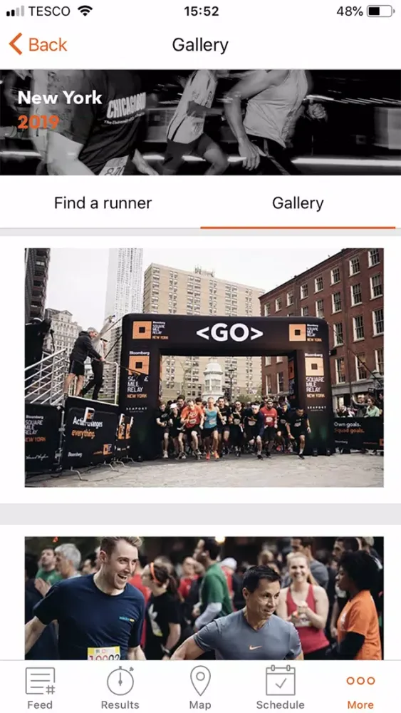 Bloomberg Square Mile Relay スクリーンショット