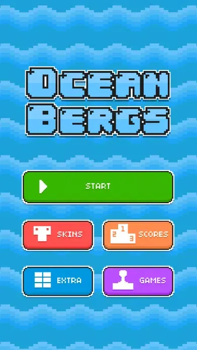 Tangkapan skrin Ocean Bergs