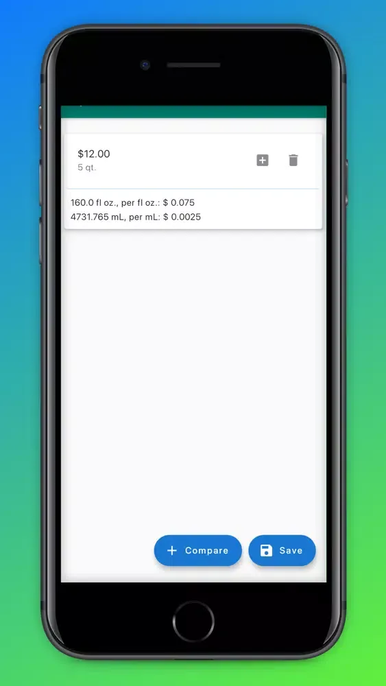 Ảnh chụp màn hình của Real Price Calculator