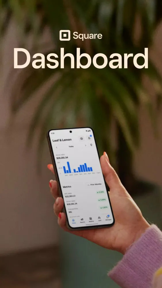 تصاویر Square Dashboard