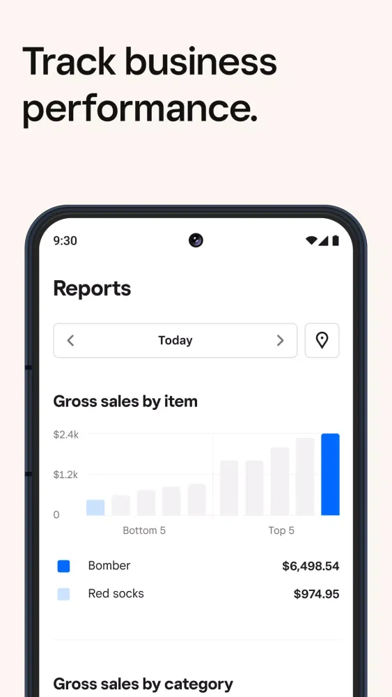 تصاویر Square Dashboard