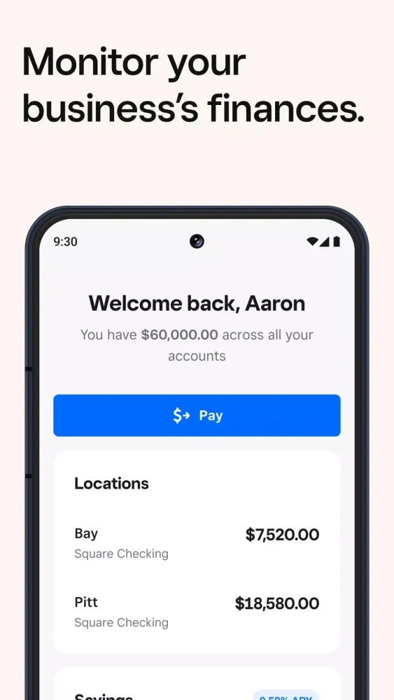 تصاویر Square Dashboard
