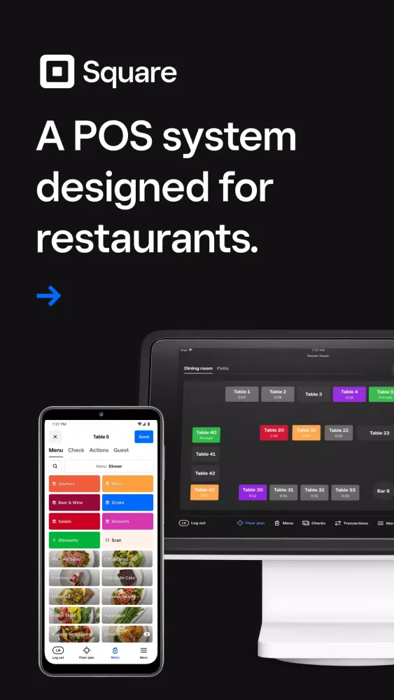 Square for Restaurants 스크린샷