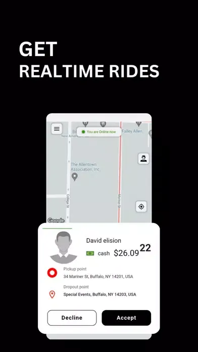 Squass Driver - Drive & Earn سکرین شاٹس