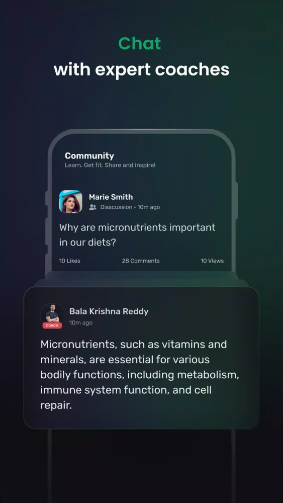 Скриншоты Fittr Health & Fitness Coach