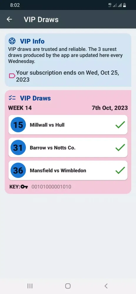Zrzuty ekranu Draw Predictor