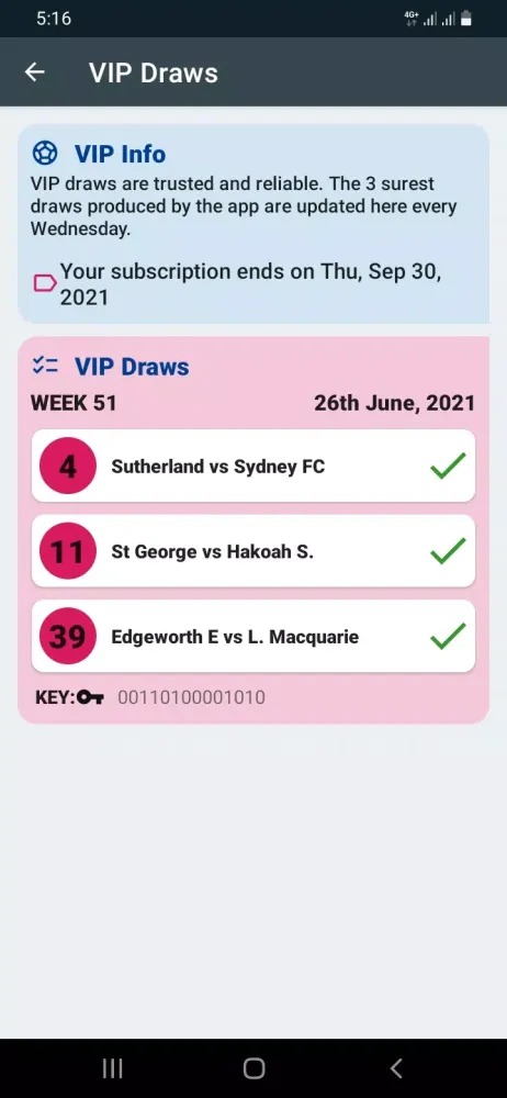 Zrzuty ekranu Draw Predictor
