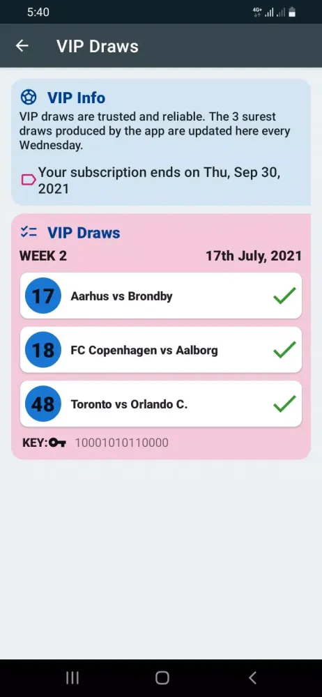 Zrzuty ekranu Draw Predictor