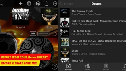 Drums XD FREE - Studio Quality Percussion Custom Built By You! - iPhone Version應用截圖