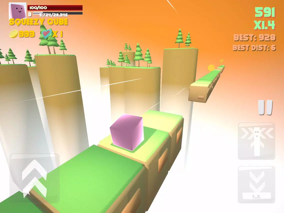 Squeezy Cube iPad  Screenshots