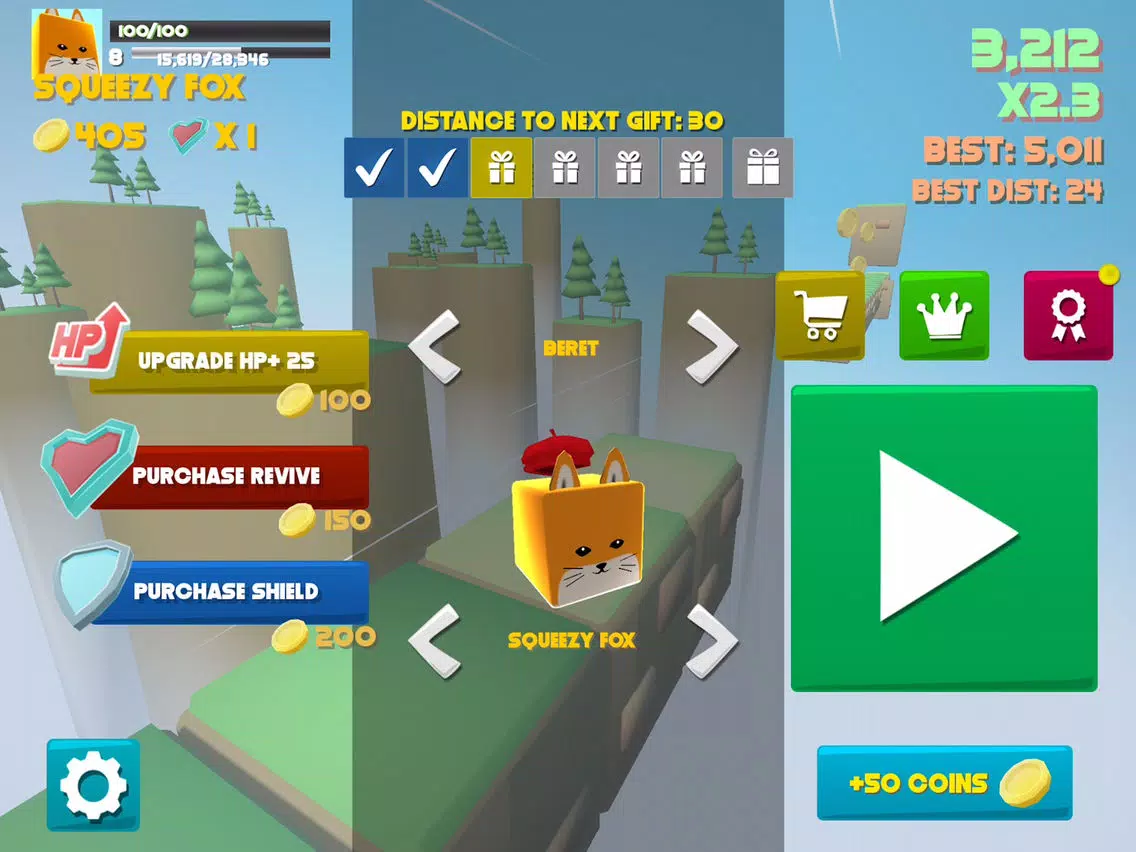 Squeezy Cube iPad  Screenshots