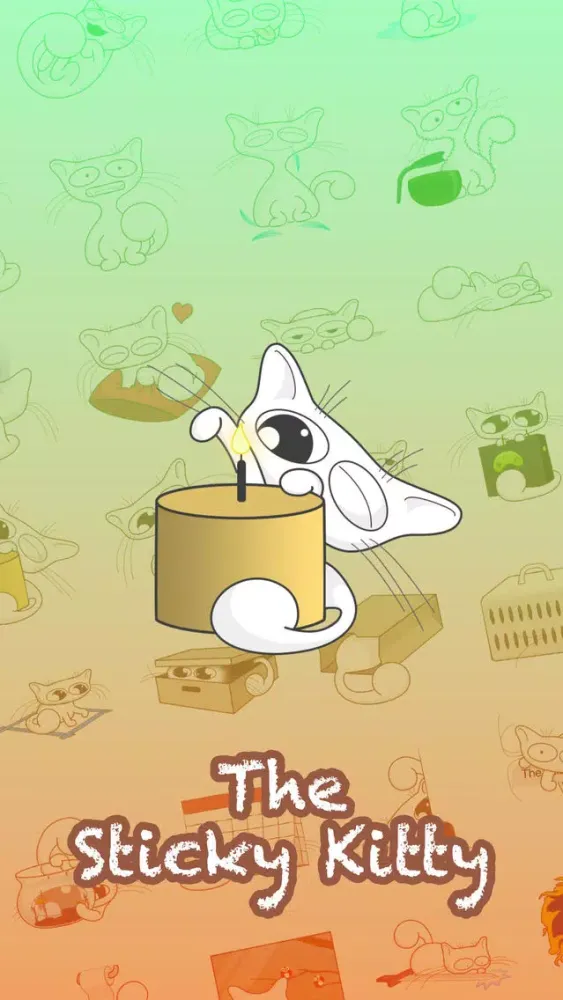 Zrzuty ekranu The Sticky Kitty