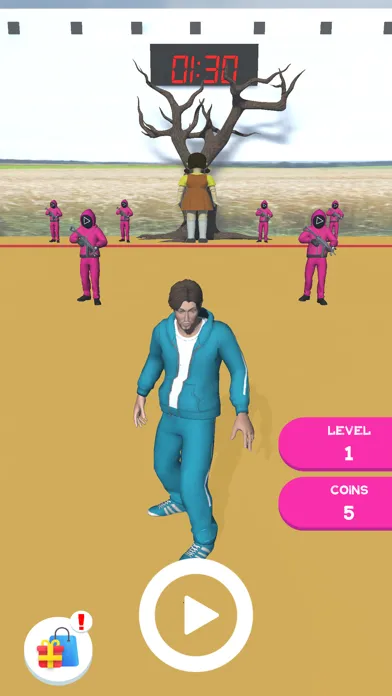 Squid Survive Game स्क्रीनशॉट