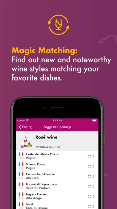 Decanto - Learn Wine Pairing سکرین شاٹس