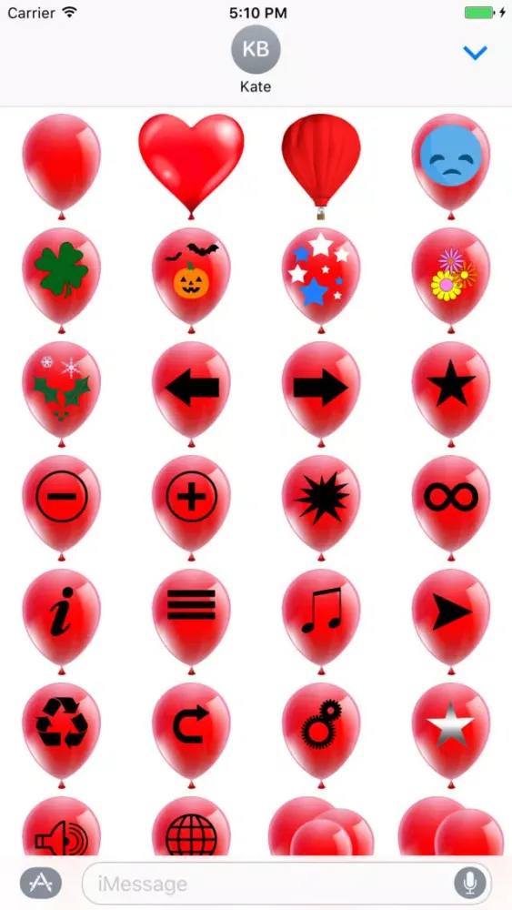 Скриншоты BalloonPop99 Stickers