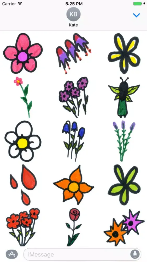 Скриншоты Flower Doodles