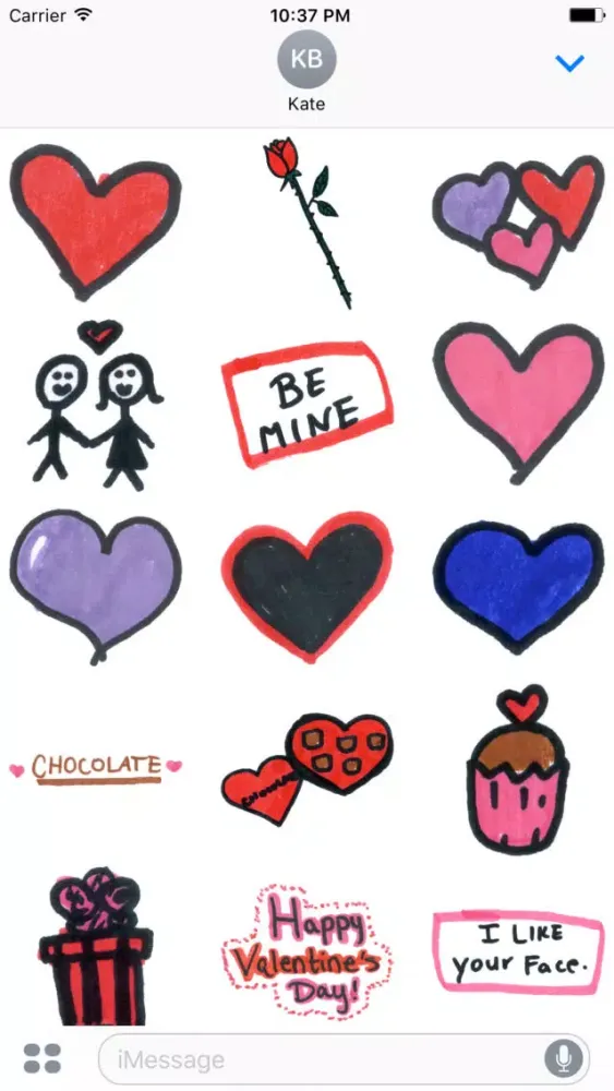 Valentine Doodles স্ক্রিনশট
