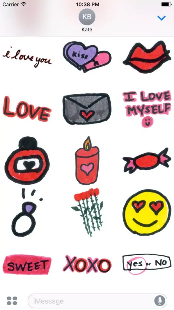 Valentine Doodles স্ক্রিনশট